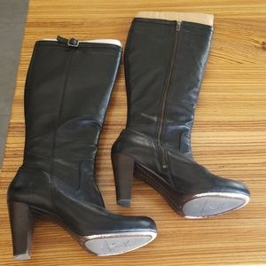 Frye Miranda zip tall boot size 9
